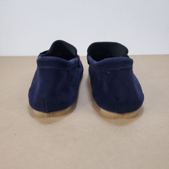 Rosy Velvet Textured Perforated Loafer - Picture 6 of 14